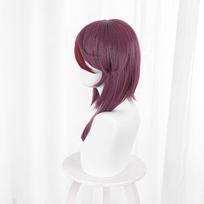 Cosplay Wig Genshin impact Rosaria Character Wig Halloween props Suitable for role-playing Heat Resistant Stylable Multiple Bright Colors Gift for Comic Exhibition Enthusiasts Holiday - Image 2