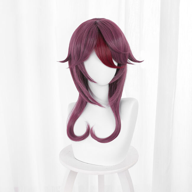 Cosplay Wig Genshin impact Rosaria Character Wig Halloween props Suitable for role-playing Heat Resistant Stylable Multiple Bright Colors Gift for Comic Exhibition Enthusiasts Holiday - Image 3