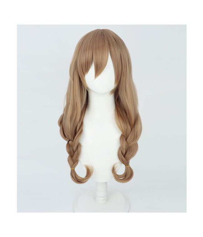 Cosplay Wig Genshin impact Lisa Minci Character Wig Halloween props Suitable for role-playing Heat Resistant Stylable Multiple Bright Colors Gift for Comic Exhibition Enthusiasts Holiday - Image 5