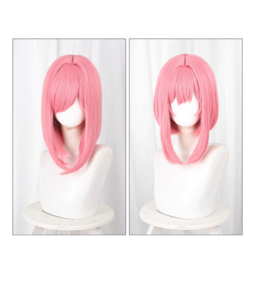 Cosplay Wig Compatible with 君のことが大大大大大好きな100人の彼女 Hanazono Hakari Cosplay Wig Character Wig Halloween props Suitable for role-playing Heat Resistant Stylable Multiple Bright Colors Gift for Comic Exhibition Enthusiasts Holiday