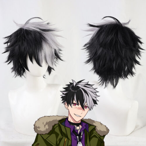 Cosplay Wig Compatible with Under the moonlit Bradley Character Wig Suitable for role-playing Heat Resistant Stylable Multiple Bright Colors Gift for Comic Exhibition Enthusiasts Holiday