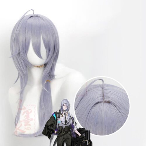 Arknights Shalem Cosplay Wig Character Wig Halloween props Suitable for role-playing Heat Resistant Stylable Multiple Bright Colors Gift for Comic Exhibition Enthusiasts Holiday