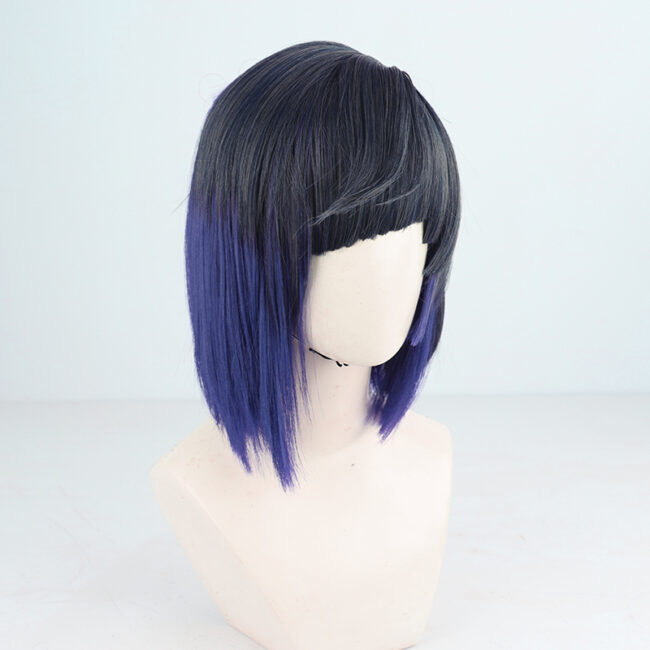 Cosplay Wig Genshin impact Yelan Character Wig Halloween props Suitable for role-playing Heat Resistant Stylable Multiple Bright Colors Gift for Comic Exhibition Enthusiasts Holiday - Image 5