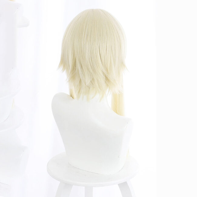 Cosplay Wig Genshin impact Lumine Character Wig Halloween props Suitable for role-playing Heat Resistant Stylable Multiple Bright Colors Gift for Comic Exhibition Enthusiasts Holiday - Image 4