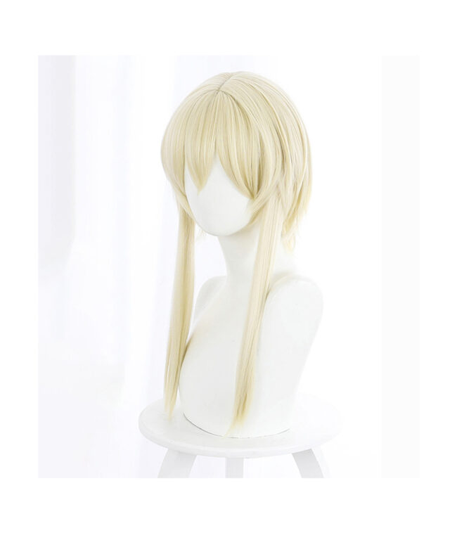 Cosplay Wig Genshin impact Lumine Character Wig Halloween props Suitable for role-playing Heat Resistant Stylable Multiple Bright Colors Gift for Comic Exhibition Enthusiasts Holiday - Image 5