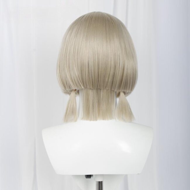 Cosplay Wig Genshin impact Sayu Character Wig Halloween props Suitable for role-playing Heat Resistant Stylable Multiple Bright Colors Gift for Comic Exhibition Enthusiasts Holiday - Image 5