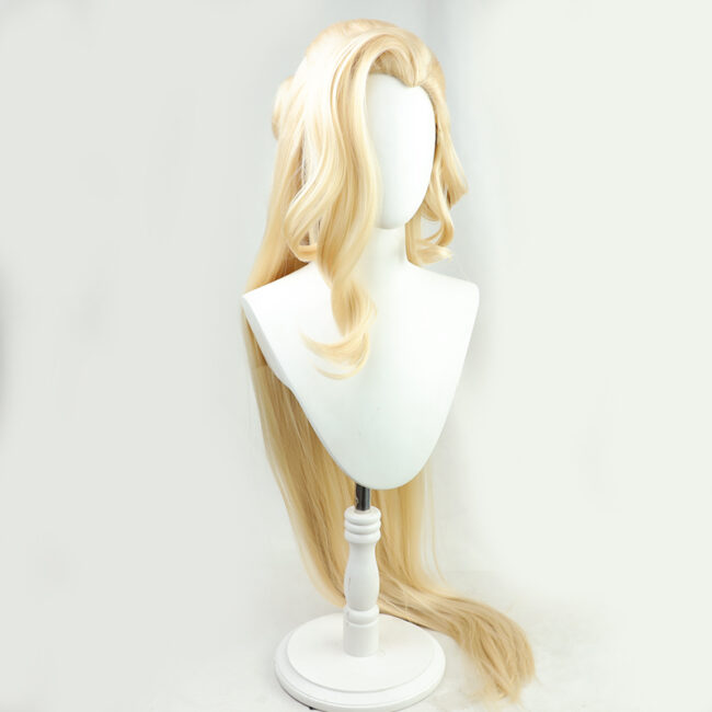 Cosplay Wig Genshin impact Rosalyne-Kruzchka Lohefalter Character Wig Halloween props Suitable for role-playing Heat Resistant Stylable Multiple Bright Colors Gift for Comic Exhibition Enthusiasts Holiday - Image 2