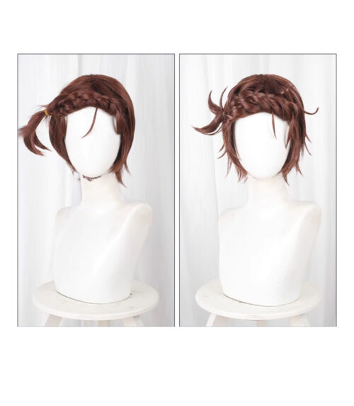 Medalist Yuitsuka Inori Cosplay Wig Character Wig Halloween props Suitable for role-playing Heat Resistant Stylable Multiple Bright Colors Gift for Comic Exhibition Enthusiasts Holiday