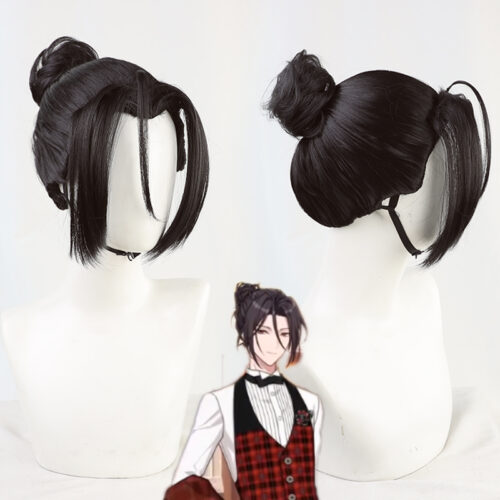 Cosplay Wig Compatible with Under the moonlit Shylock Character Wig Suitable for role-playing Heat Resistant Stylable Multiple Bright Colors Gift for Comic Exhibition Enthusiasts Holiday