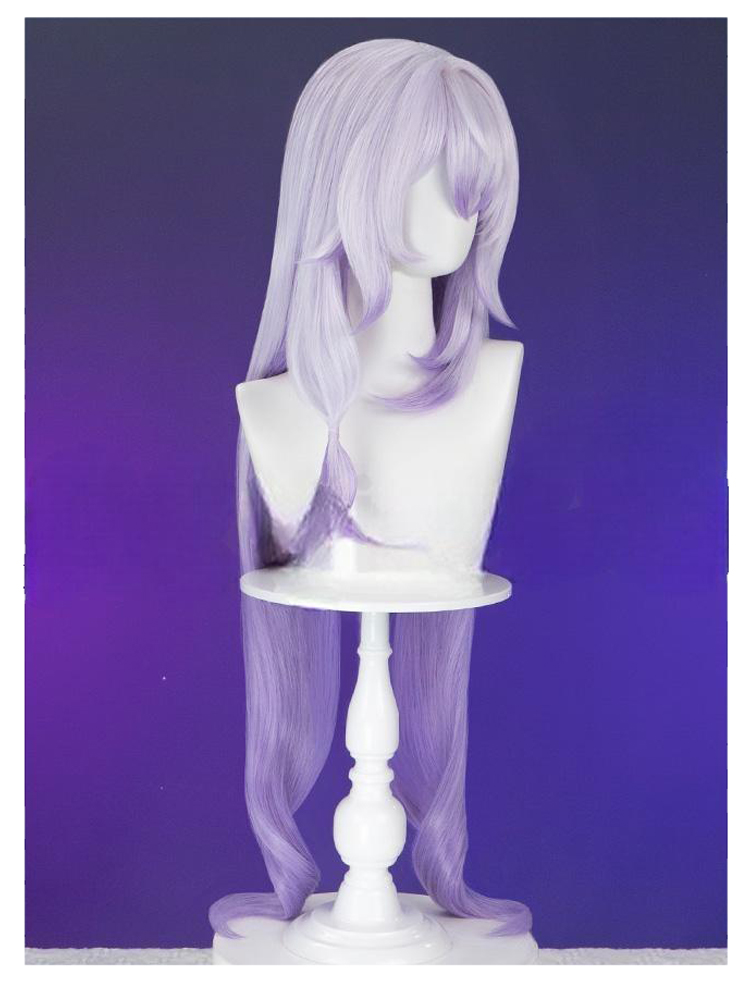 Cosplay Wig Honkai: Star Rail Black Swan Character Wig Halloween props Suitable for role-playing Heat Resistant Stylable Multiple Bright Colors Gift for Comic Exhibition Enthusiasts Holiday - Image 2