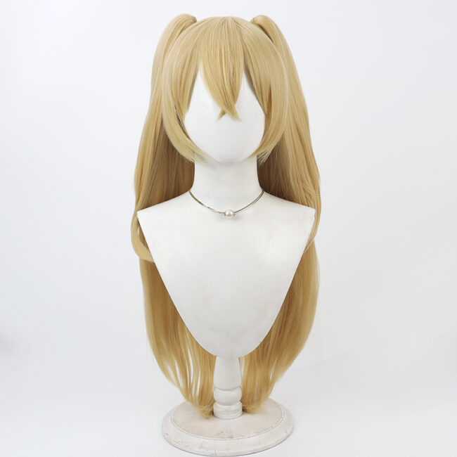 GODDESS OF VICTORY: NIKKE Clay Cosplay Wig Character Wig Halloween props Suitable for role-playing Heat Resistant Stylable Multiple Bright Colors Gift for Comic Exhibition Enthusiasts Holiday - Image 4
