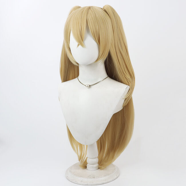 GODDESS OF VICTORY: NIKKE Clay Cosplay Wig Character Wig Halloween props Suitable for role-playing Heat Resistant Stylable Multiple Bright Colors Gift for Comic Exhibition Enthusiasts Holiday - Image 2