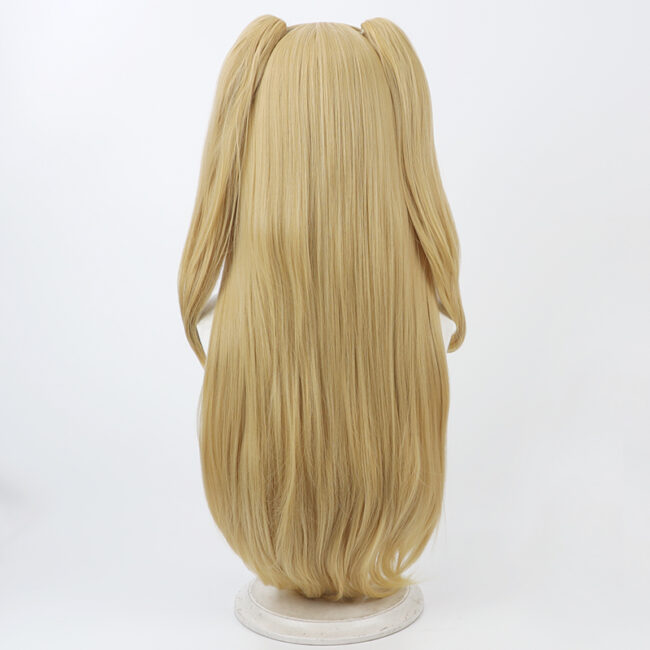 GODDESS OF VICTORY: NIKKE Clay Cosplay Wig Character Wig Halloween props Suitable for role-playing Heat Resistant Stylable Multiple Bright Colors Gift for Comic Exhibition Enthusiasts Holiday - Image 3