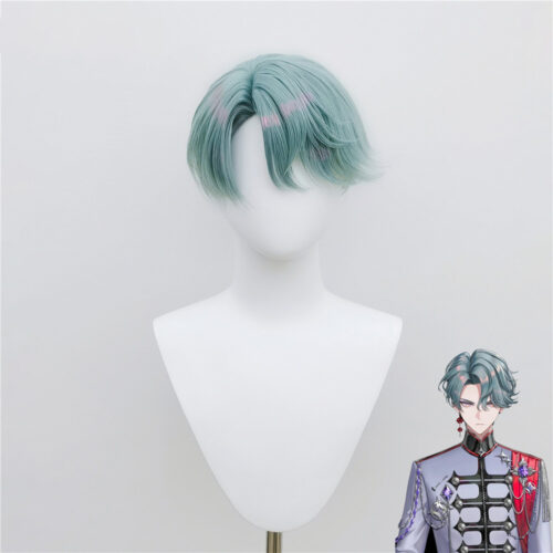 Cosplay Wig VTuber Freodore Character Wig Halloween props Suitable for role-playing Heat Resistant Stylable Multiple Bright Colors Gift for Comic Exhibition Enthusiasts Holiday