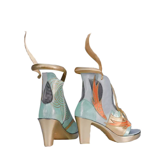 Cosplay Colorful Shoes Warsong；Honor of Kings gōng sūn lí Anime and Games Gift for Role Playing Enthusiasts Comic Exhibitions Parties Photography Costumes Graduation Season Dress Up - Image 2
