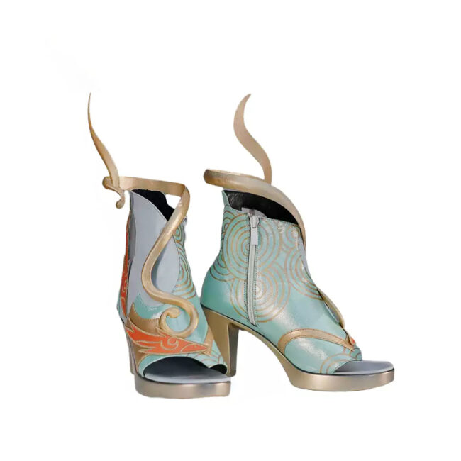 Cosplay Colorful Shoes Warsong；Honor of Kings gōng sūn lí Anime and Games Gift for Role Playing Enthusiasts Comic Exhibitions Parties Photography Costumes Graduation Season Dress Up - Image 3