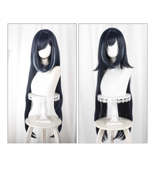 Genshin impact Lanyan Cosplay Wig Character Wig Halloween props Suitable for role-playing Heat Resistant Stylable Multiple Bright Colors Gift for Comic Exhibition Enthusiasts Holiday