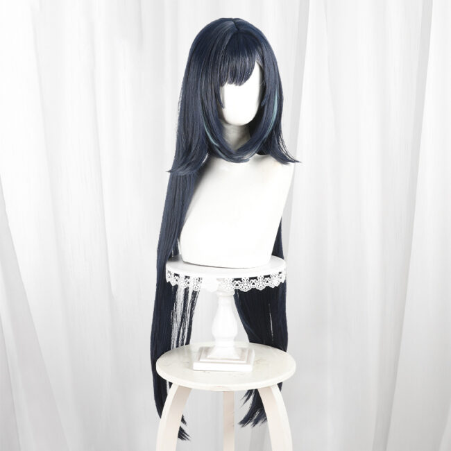 Genshin impact Lanyan Cosplay Wig Character Wig Halloween props Suitable for role-playing Heat Resistant Stylable Multiple Bright Colors Gift for Comic Exhibition Enthusiasts Holiday - Image 5