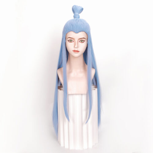 Cosplay Wig Compatible with Ne Zha Aobing Character Wig Suitable for role-playing Heat Resistant Stylable Multiple Bright Colors Gift for Comic Exhibition Enthusiasts Holiday