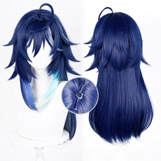 Cosplay Wig Compatible with Genshin impact Ororon Character Wig Suitable for role-playing Heat Resistant Stylable Multiple Bright Colors Gift for Comic Exhibition Enthusiasts Holiday - Image 2