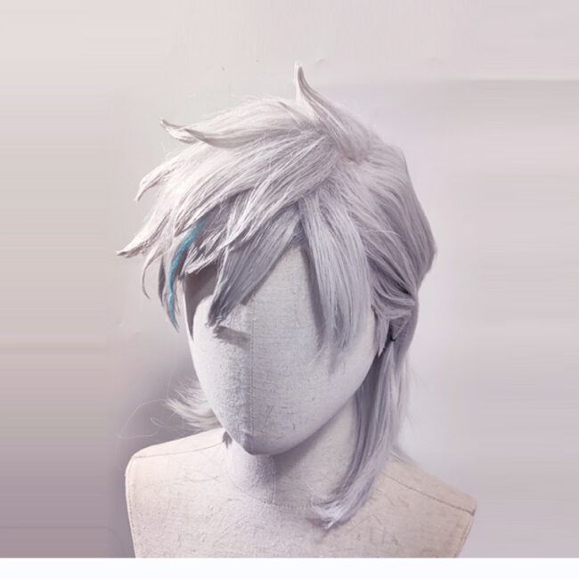 Cosplay Wig Compatible with Fate Grand Order FGO Percival Character Wig Suitable for role-playing Heat Resistant Stylable Multiple Bright Colors Gift for Comic Exhibition Enthusiasts Holiday