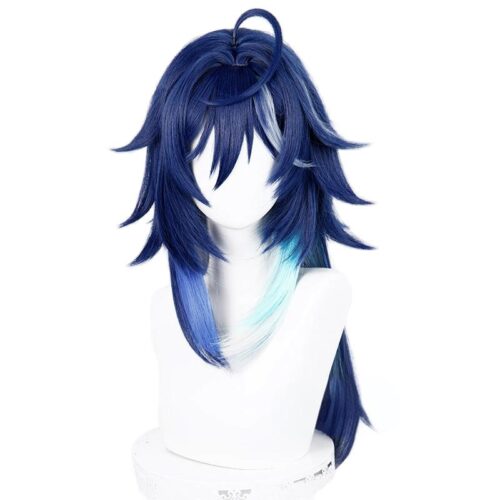 Cosplay Wig Compatible with Genshin impact Ororon Character Wig Suitable for role-playing Heat Resistant Stylable Multiple Bright Colors Gift for Comic Exhibition Enthusiasts Holiday
