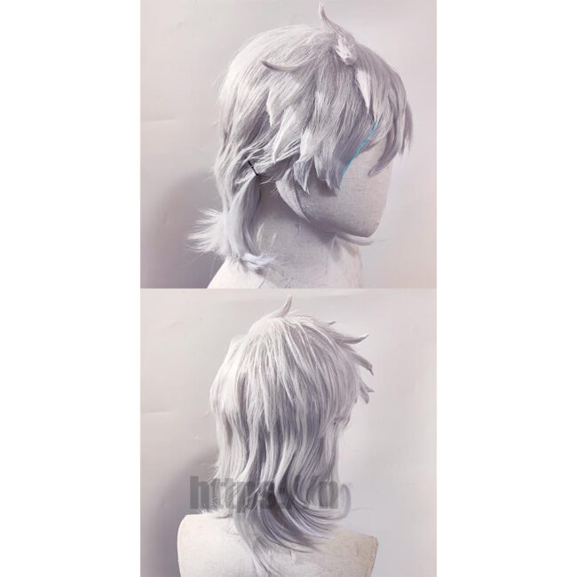 Cosplay Wig Compatible with Fate Grand Order FGO Percival Character Wig Suitable for role-playing Heat Resistant Stylable Multiple Bright Colors Gift for Comic Exhibition Enthusiasts Holiday - Image 3