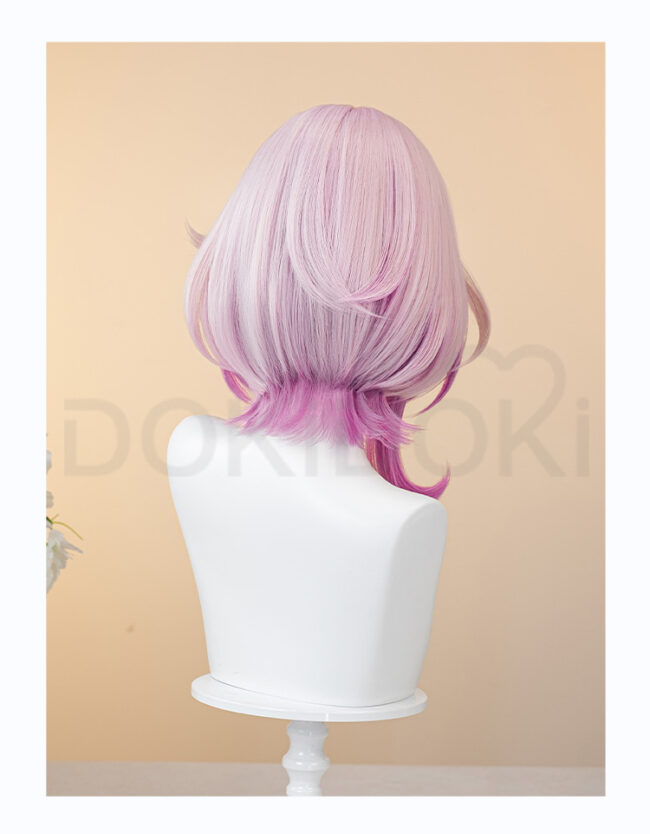 Cosplay Wig Compatible with Honkai: Star Rail Cyrene Character Wig Suitable for role-playing Heat Resistant Stylable Multiple Bright Colors Gift for Comic Exhibition Enthusiasts Holiday - Image 2