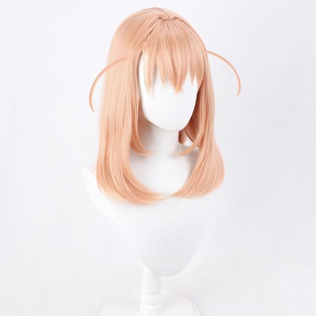 Cosplay Wig Compatible with LoveLive! Hinoshita Kaho Character Wig Suitable for role-playing Heat Resistant Stylable Multiple Bright Colors Gift for Comic Exhibition Enthusiasts Holiday - Image 4