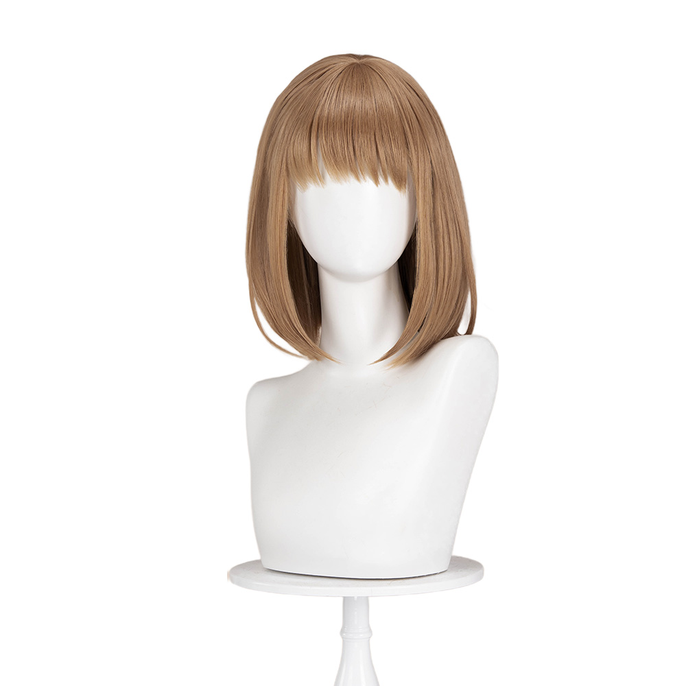 Blue Box かの ちなつ Cosplay Wig Character Wig Halloween props Suitable for role-playing Heat Resistant Stylable Multiple Bright Colors Gift for Comic Exhibition Enthusiasts Holiday