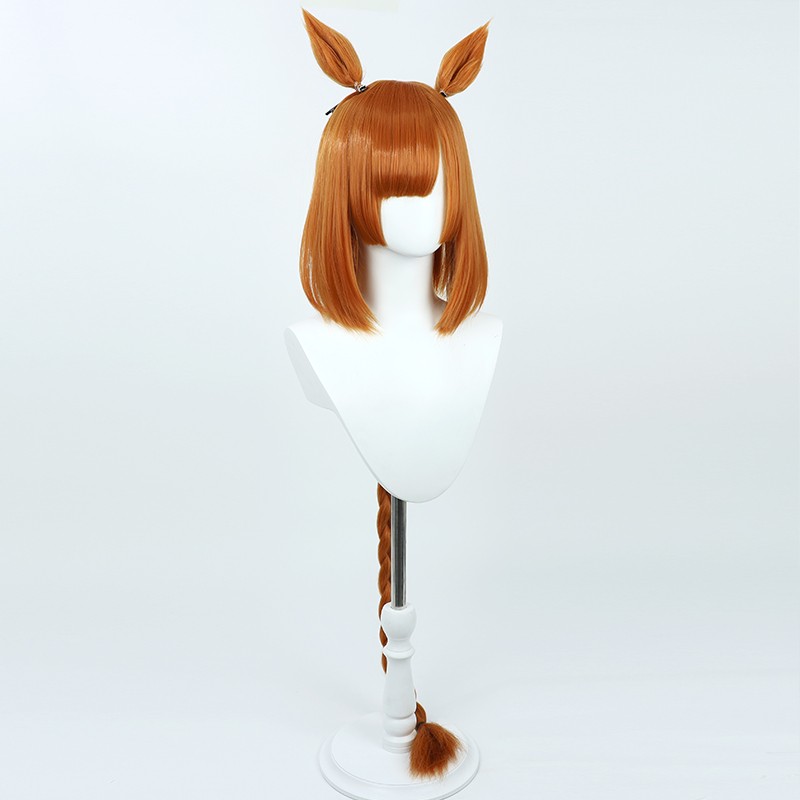 Cosplay Wig Compatible with Pretty Derby Ikuno Dictus Character Wig Suitable for role-playing Heat Resistant Stylable Multiple Bright Colors Gift for Comic Exhibition Enthusiasts Holiday - Image 2