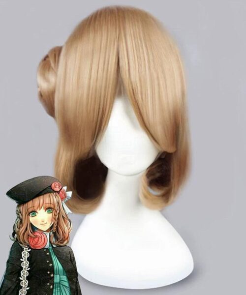 Cosplay Wig Compatible with AMNESIA Nazuka Kaori Character Wig Suitable for role-playing Heat Resistant Stylable Multiple Bright Colors Gift for Comic Exhibition Enthusiasts Holiday
