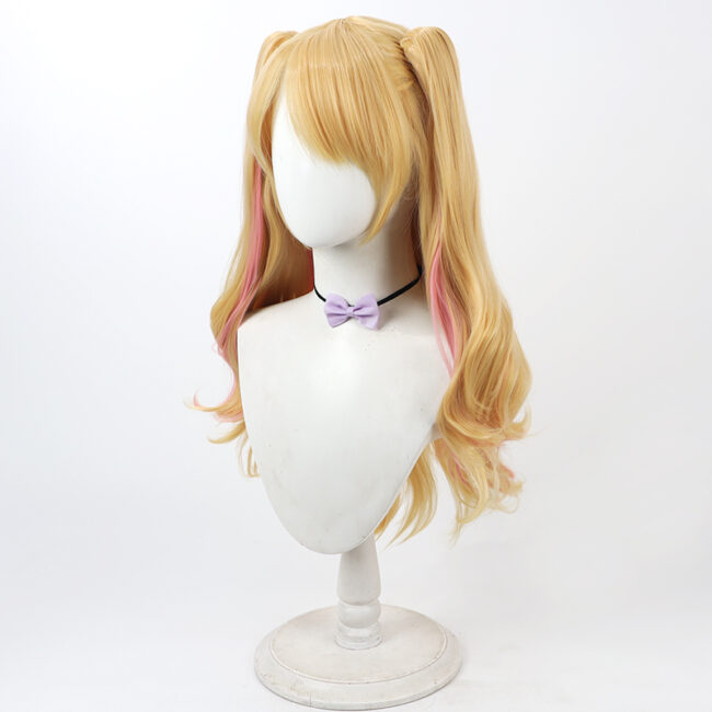 Cosplay Wig Aikatsu STARS！Natsuki Mikuru Character Wig Halloween props Suitable for role-playing Heat Resistant Stylable Multiple Bright Colors Gift for Comic Exhibition Enthusiasts Holiday - Image 2