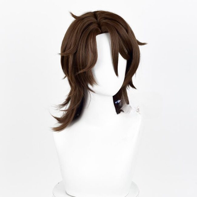 Cosplay Wig Honkai: Star Rail Gallagher Character Wig Halloween props Suitable for role-playing Heat Resistant Stylable Multiple Bright Colors Gift for Comic Exhibition Enthusiasts Holiday - Image 4