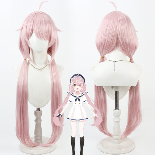 Cosplay Wig Compatible with VTuber Ace Taffy Character Wig Halloween props Suitable for role-playing Heat Resistant Stylable Multiple Bright Colors Gift for Comic Exhibition Enthusiasts Holiday