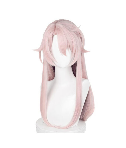 Cosplay Wig Honkai: Star Rail Jiaoqiu Character Wig Halloween props Suitable for role-playing Heat Resistant Stylable Multiple Bright Colors Gift for Comic Exhibition Enthusiasts Holiday