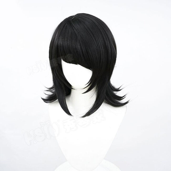 Cosplay Wig Compatible with Dangan Ronpa Ikusaba Mukuro Character Wig Suitable for role-playing Heat Resistant Stylable Multiple Bright Colors Gift for Comic Exhibition Enthusiasts Holiday - Image 4