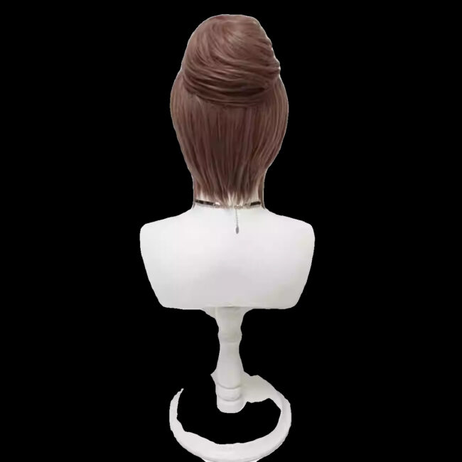 GODDESS OF VICTORY: NIKKE Noir Cosplay Wig Character Wig Halloween props Suitable for role-playing Heat Resistant Stylable Multiple Bright Colors Gift for Comic Exhibition Enthusiasts Holiday - Image 3