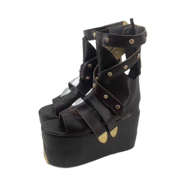 Cosplay Colorful Shoes Arknights Pepe Anime and Games Gift for Role Playing Enthusiasts Comic Exhibitions Parties Photography Costumes Graduation Season Dress Up - Image 4