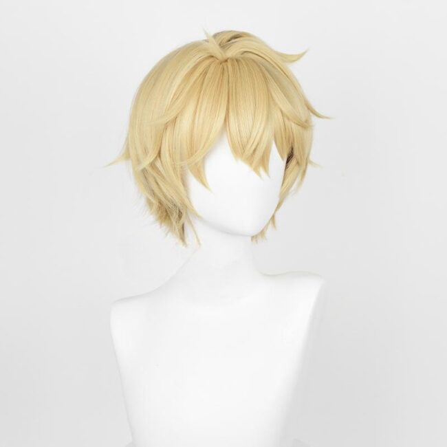 Cosplay Wig Honkai: Star Rail Gepard Landau Character Wig Halloween props Suitable for role-playing Heat Resistant Stylable Multiple Bright Colors Gift for Comic Exhibition Enthusiasts Holiday - Image 4
