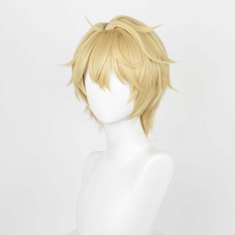 Cosplay Wig Honkai: Star Rail Gepard Landau Character Wig Halloween props Suitable for role-playing Heat Resistant Stylable Multiple Bright Colors Gift for Comic Exhibition Enthusiasts Holiday - Image 2