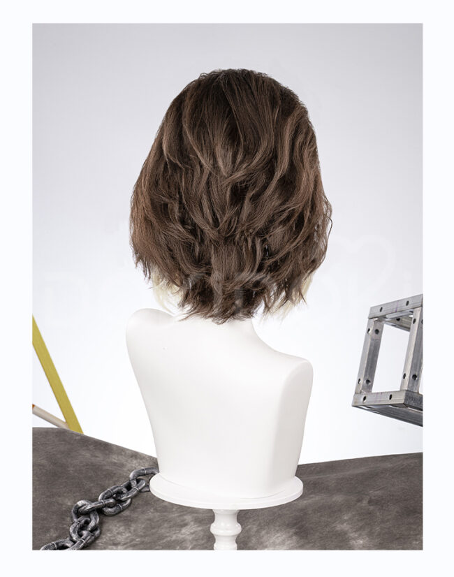Cosplay Wig Compatible with LoL 维克多 Character Wig Suitable for role-playing Heat Resistant Stylable Multiple Bright Colors Gift for Comic Exhibition Enthusiasts Holiday - Image 3