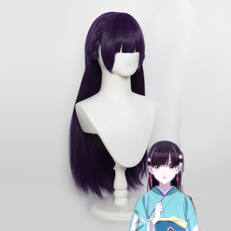 Cosplay Wig Compatible with わたしの幸せな結婚 Saimori Miyo Character Wig Halloween props Suitable for role-playing Heat Resistant Stylable Multiple Bright Colors Gift for Comic Exhibition Enthusiasts Holiday