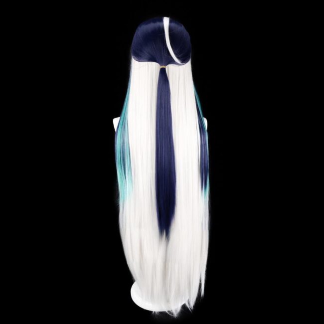 Cosplay Wig Compatible with Fate Grand Order FGO Swan Chin Character Wig Suitable for role-playing Heat Resistant Stylable Multiple Bright Colors Gift for Comic Exhibition Enthusiasts Holiday - Image 2