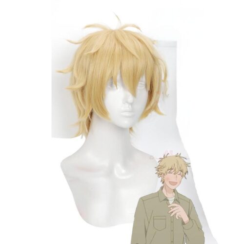 Cosplay Wig Compatible with 志摩聡介 しまそうすけ Character Wig Halloween props Suitable for role-playing Heat Resistant Stylable Multiple Bright Colors Gift for Comic Exhibition Enthusiasts Holiday