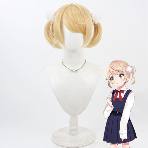 VTuber Shigure Ui Cosplay Wig Character Wig Halloween props Suitable for role-playing Heat Resistant Stylable Multiple Bright Colors Gift for Comic Exhibition Enthusiasts Holiday