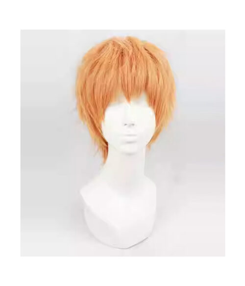 Cosplay Wig DRAMAtical Murder Noiz Character Wig Halloween props Suitable for role-playing Heat Resistant Stylable Multiple Bright Colors Gift for Comic Exhibition Enthusiasts Holiday