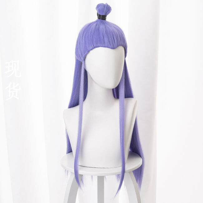 Cosplay Wig Compatible with Ne Zha Ao Bing Character Wig Suitable for role-playing Heat Resistant Stylable Multiple Bright Colors Gift for Comic Exhibition Enthusiasts Holiday - Image 4