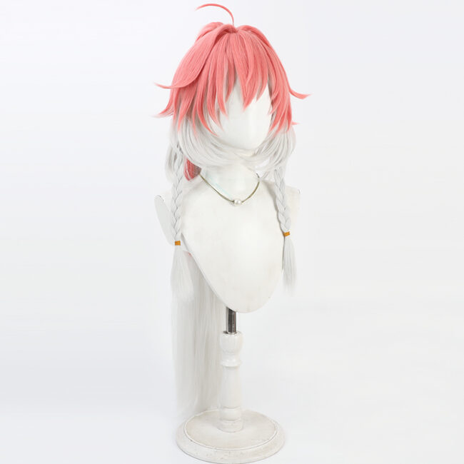 Cosplay Wig WutheringWaves Changli Character Wig Halloween props Suitable for role-playing Heat Resistant Stylable Multiple Bright Colors Gift for Comic Exhibition Enthusiasts Holiday - Image 5