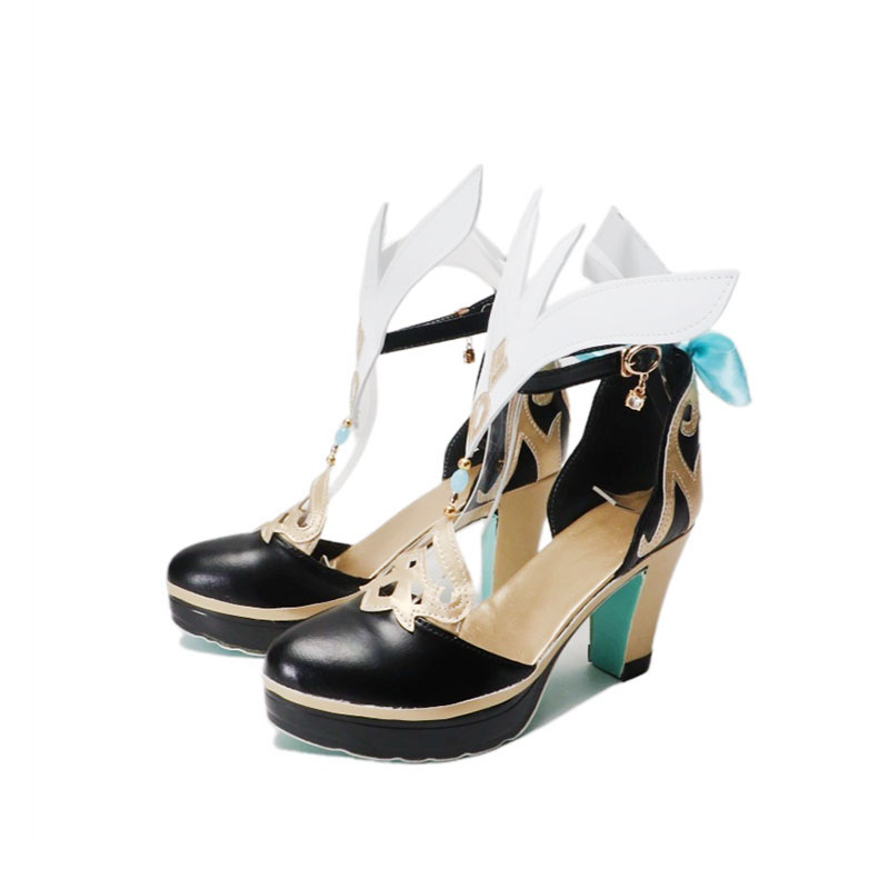 Cosplay Colorful Shoes Genshin impact Escoffier Anime and Games Gift for Role Playing Enthusiasts Comic Exhibitions Parties Photography Costumes Graduation Season Dress Up